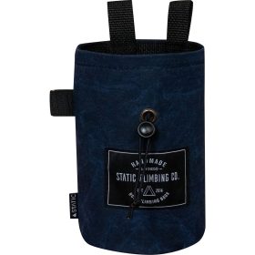 STATIC Waxed Canvas Chalk Bag Navy, One Size