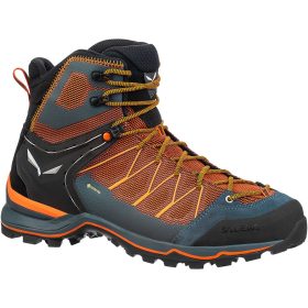 Salewa Mountain Trainer Lite Mid GTX Hiking Boot - Men's Black Out/Carrot, 8.0