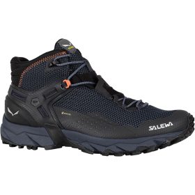 Salewa Ultra Flex 2 Mid GTX Hiking Boot - Men's Black Out/Red Orange, 12.5
