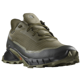 Salomon Alphacross 5 GORE-TEX Trail Running Shoes for Men - Olive Night - 10M