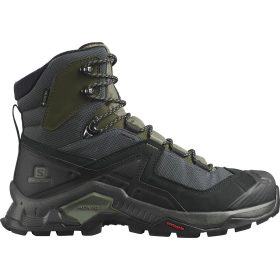 Salomon Quest Element GTX Hiking Boot - Men's Black/Deep Lichen Green/Olive Night, US 7.5/UK 7.0
