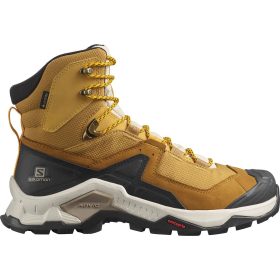 Salomon Quest Element GTX Hiking Boot - Men's Cumin/Bleached Sand/Saffron, US 12.5/UK 12.0