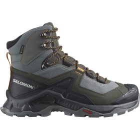 Salomon Quest Element GTX Hiking Boot - Men's Pewter/Beluga/Buckskin, US 9.0/UK 8.5