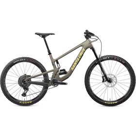 Santa Cruz Bicycles 5010 Carbon C GX Eagle AXS Mountain Bike Matte Nickel, XL