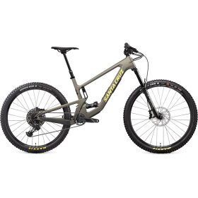 Santa Cruz Bicycles 5010 Carbon C R Mountain Bike Matte Nickel, XS