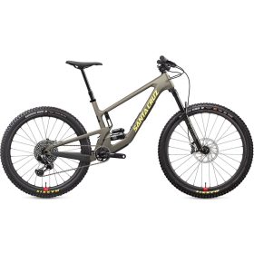 Santa Cruz Bicycles 5010 Carbon CC X01 Eagle AXS Reserve Mountain Bike Matte Nickel, M