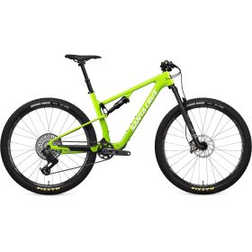 Santa Cruz Bicycles Blur Trail C GX Eagle Transmission Mountain Bike Gloss Spring Green, L