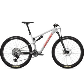 Santa Cruz Bicycles Blur Trail C GX Eagle Transmission Mountain Bike Matte Silver, S