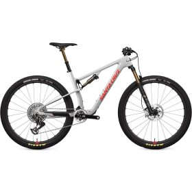 Santa Cruz Bicycles Blur Trail CC XX SL Eagle Transmission Reserve Mountain Bike Matte Silver, XL