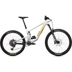 Santa Cruz Bicycles Bronson C S Mountain Bike Gloss Chalk White, L