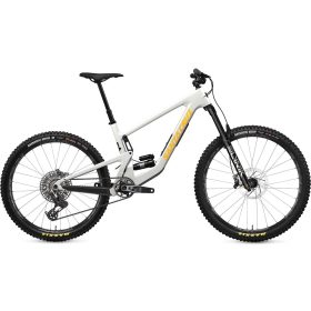 Santa Cruz Bicycles Bronson CC X0 Eagle Transmission Mountain Bike Gloss Chalk White, M