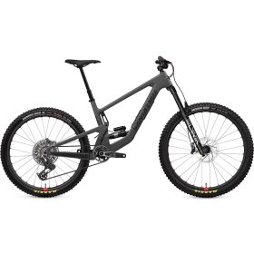 Santa Cruz Bicycles Bronson CC X0 Eagle Transmission Reserve Mountain Bike Matte Dark Matter, XL