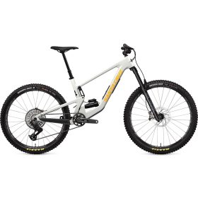 Santa Cruz Bicycles Bronson GX Eagle Transmission Mountain Bike Gloss Chalk White, L