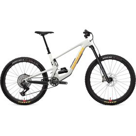 Santa Cruz Bicycles Bronson GX Eagle Transmission Reserve Mountain Bike Gloss Chalk White, L