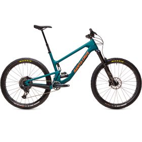 Santa Cruz Bicycles Hightower Carbon C GX Eagle AXS Mountain Bike Matte Evergreen, XXL