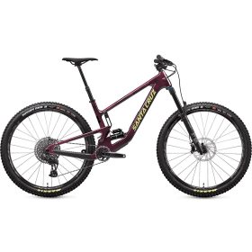 Santa Cruz Bicycles Hightower Carbon C GX Eagle AXS Mountain Bike Translucent Purple, L