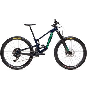 Santa Cruz Bicycles Megatower Carbon C GX Eagle AXS Air Mountain Bike Trans Blue, L