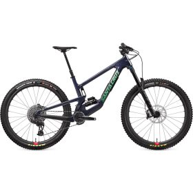 Santa Cruz Bicycles Megatower Carbon C GX Eagle AXS Air Reserve Mountain Bike Trans Blue, M