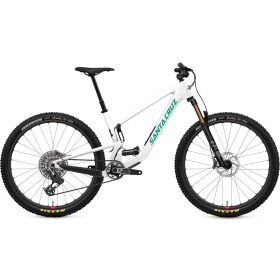 Santa Cruz Bicycles Tallboy CC X0 Eagle Transmission Reserve Mountain Bike Gloss White, L