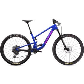 Santa Cruz Bicycles Tallboy Carbon R Mountain Bike Gloss Ultra Blue, L