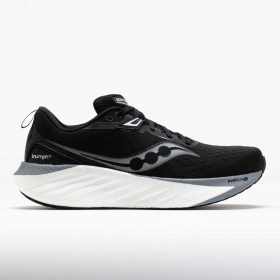 Saucony Triumph 22 Women's Running Shoes Black/White