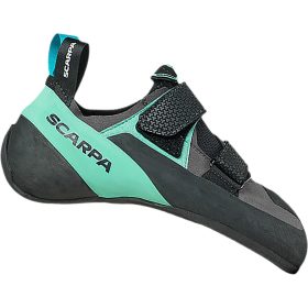 Scarpa Arpia V LV Climbing Shoe Shark/Aqua, 37.0