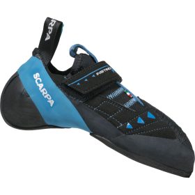 Scarpa Instinct VSR Climbing Shoe Black/Azure, 35.0