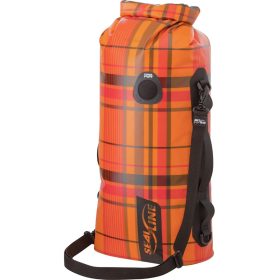 SealLine Discovery Deck 10-50L Dry Bag Orange Plaid, 30L
