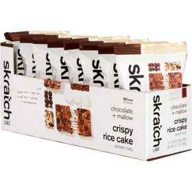Skratch Labs Crispy Rice Cake Sport Fuel - 8-Pack Chocolate + Mallow, 8-Pack
