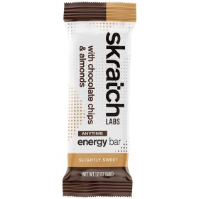 Skratch Labs Energy Bar Sport Fuel -12-Pack Almond Chocolate Chip, 12 Pack