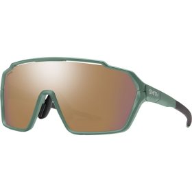 Smith Shift MAG ChromaPop Sunglasses Apline Green/ChromaPop Rose Gold Mirror, One Size