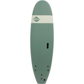 Softech Roller Longboard Surfboard Smoke Green Surf School, 8ft