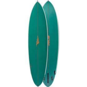 Solid Surfboards King Pin Surfboard Green, 7ft 6in