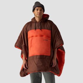 Stoic Basecamp Bivy Poncho Tigerlily/Potting Soil, One Size