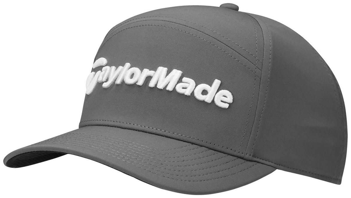 TaylorMade 5 Panel Snapback Men's Golf Hat - Grey