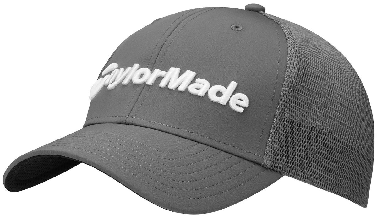 TaylorMade Cage Men's Golf Hat - Grey, Size: Small/Medium