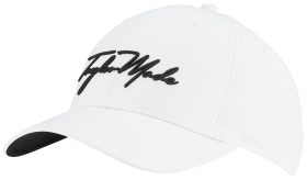 TaylorMade Script Seeker Men's Golf Hat - White