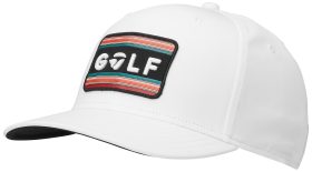 TaylorMade Sunset Snapback Men's Golf Hat - White