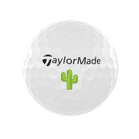 TaylorMade TP5x MySymbol Golf Balls 2024 - Cactus