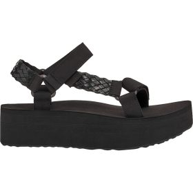 Teva Flatform Universal Interweave Sandal - Women's Black, 10.0