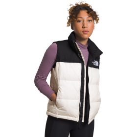 The North Face 1996 Retro Nuptse Vest - Women's Gardenia White/TNF Black, M