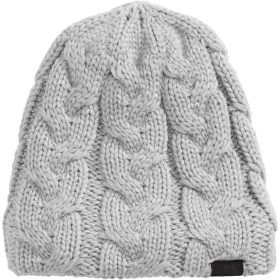 The North Face Cable Minna Beanie - Women's TNF Light Grey Heather, One Size