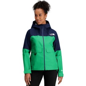 The North Face Devils Brook GORE-TEX Jacket - Women's Optic Emerald/Summit Navy, XS