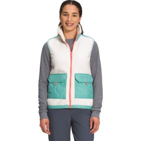 The North Face Royal Arch Vest - Women's Gardenia White/Wasabi/Coral Sunrise, S