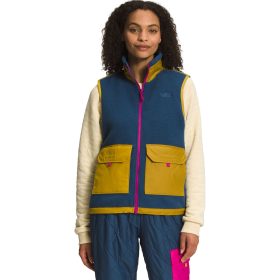 The North Face Royal Arch Vest - Women's Shady Blue/Mineral Gold/Fuschia Pink, L