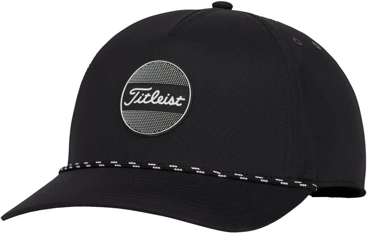 Titleist Boardwalk Rope Men's Golf Hat - Black