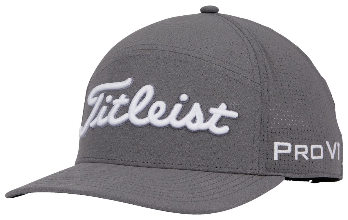 Titleist Tour Featherweight Golf Hat - Grey