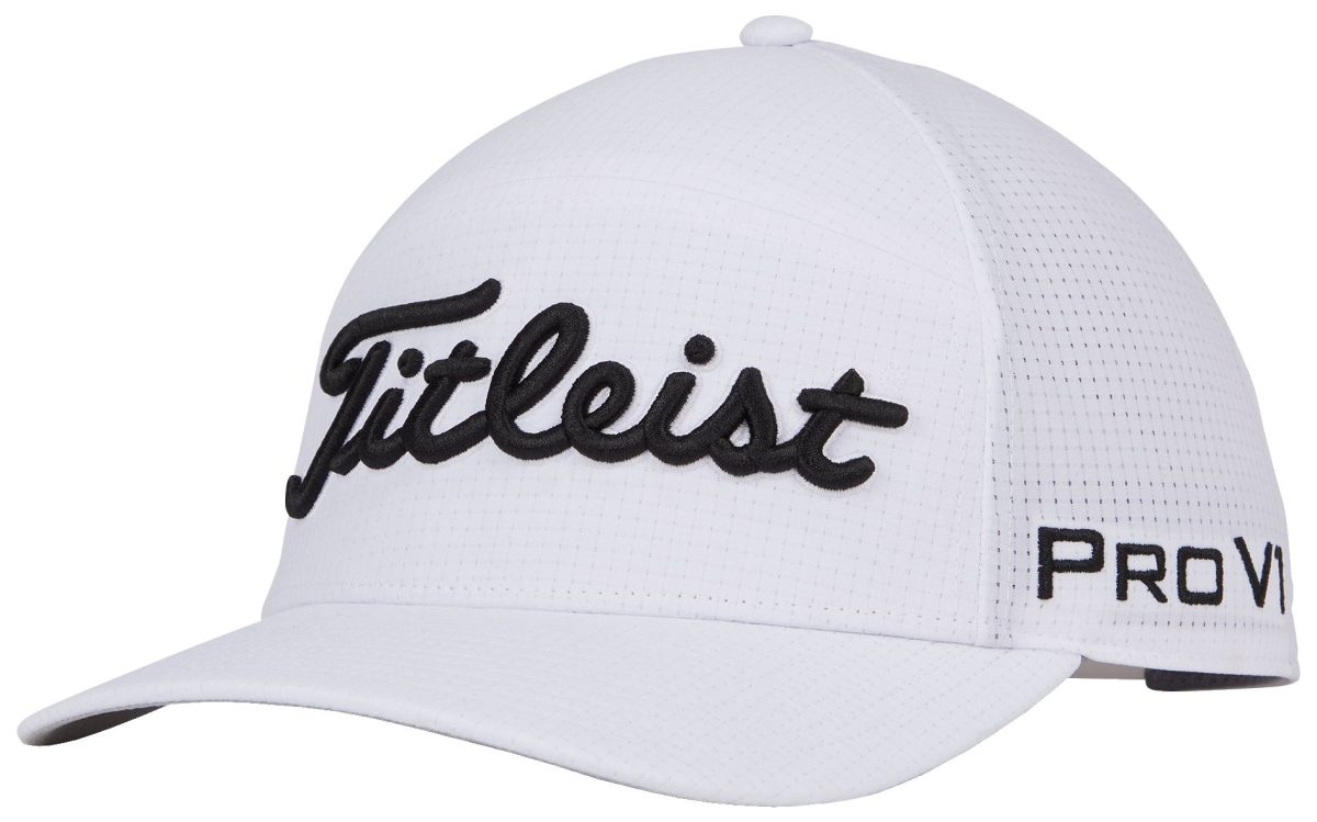 Titleist Tour Featherweight Golf Hat - White