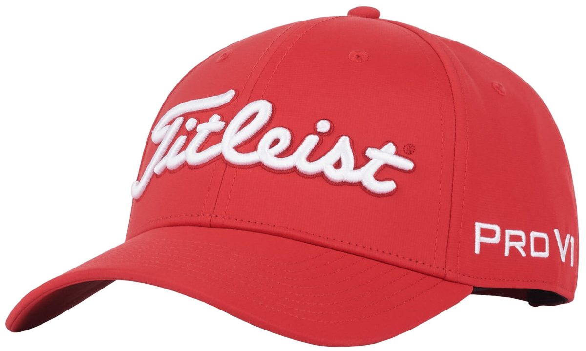 Titleist Tour Performance Men's Golf Hat - Red