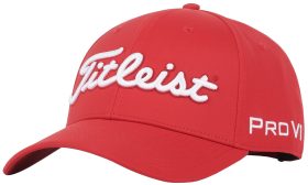 Titleist Tour Performance Men's Golf Hat - Red